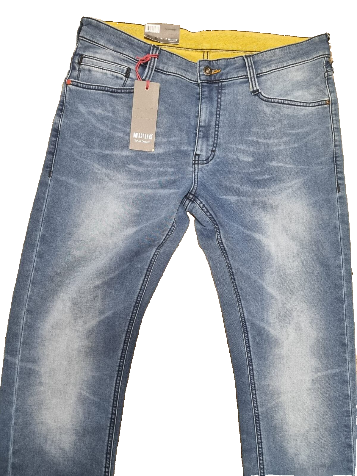 MUSTANG Herren Jeans Oregon Tapered K Blau | Slim Low Tapered | Sonderpreis BR1C