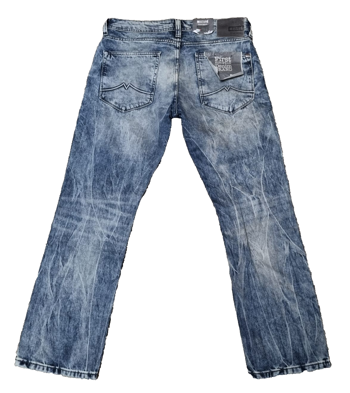 MUSTANG Herren Jeans Michigan Straight W34 L30 | Regular Fit | Blau | M1