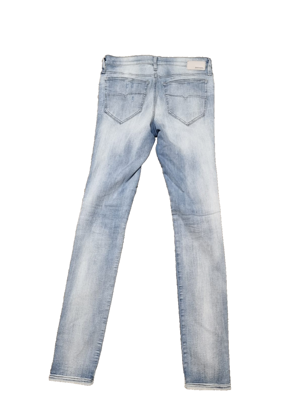 DIESEL Damen Jeans Skinzee W30 L32 Blau | Super Skinny | Regular Waist K4
