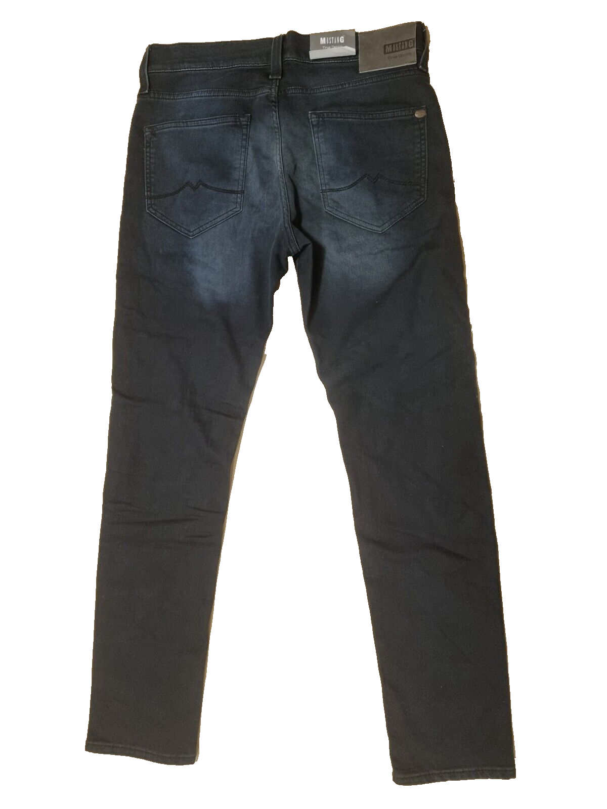 Mustang Herren Jeans Oregon Tapered K W32 L32 Slim Fit Low Rise - Dunkel Blau D4