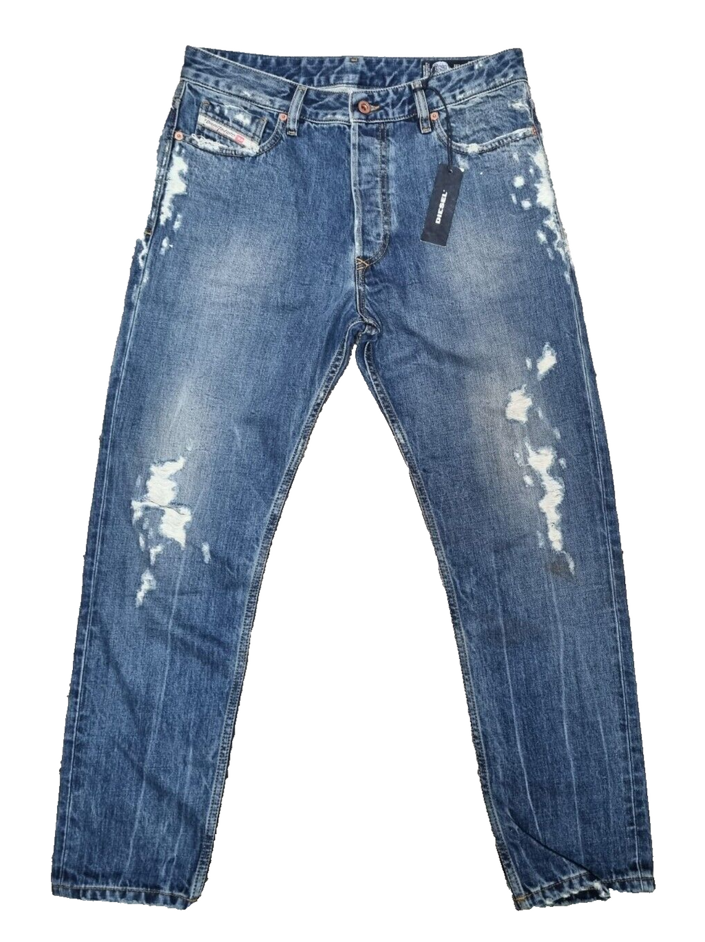 DIESEL Herren Jeans Narrot-XP W32 L32 | 084ZM Comfort Carrot Fit Blau T1-4