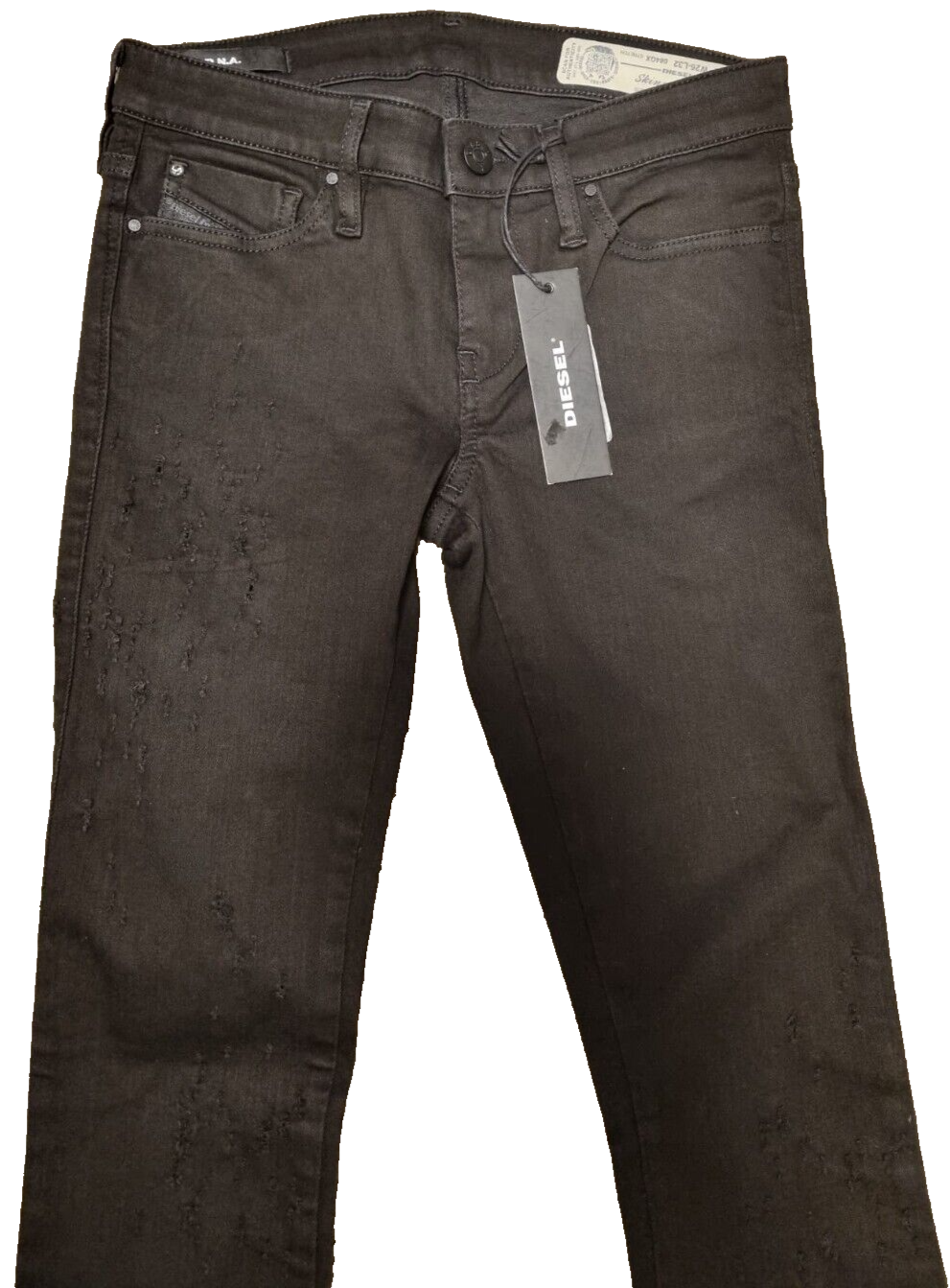 DIESEL Damen Jeans Skinzee-Low-S W26 L32 | Super Slim Skinny | Low Waist BR3E1