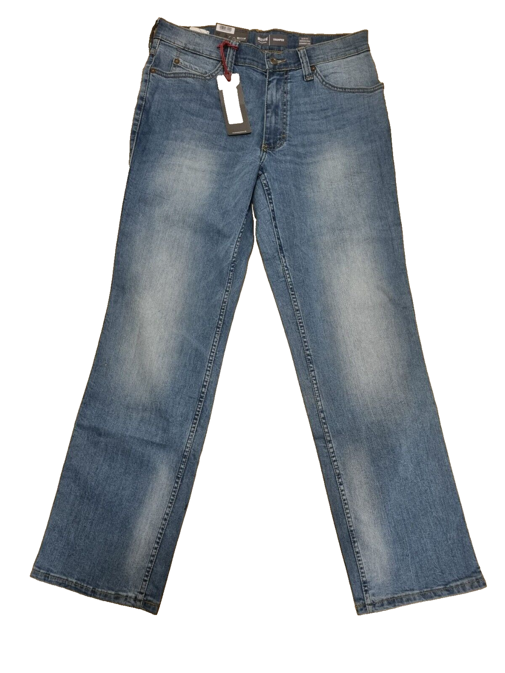 🔥 MUSTANG Herren Jeans Tramper - Blau - Slim-Medium-Straight W32 L32 1005706 E8