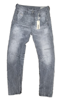 DIESEL Damen Jeans Fayza Relaxed Boyfriend Low Waist Grau W24 L32 SLR4B1