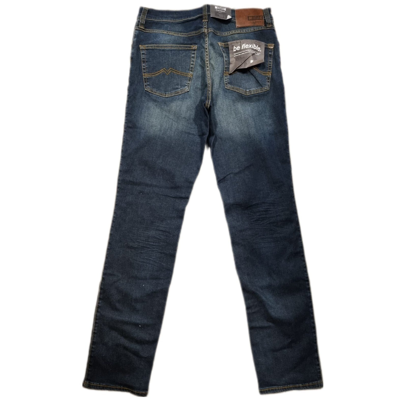 MUSTANG Tramper Tapered Herren Jeans Denim Jeanshose W33 L34 Slim Medium BR2E2