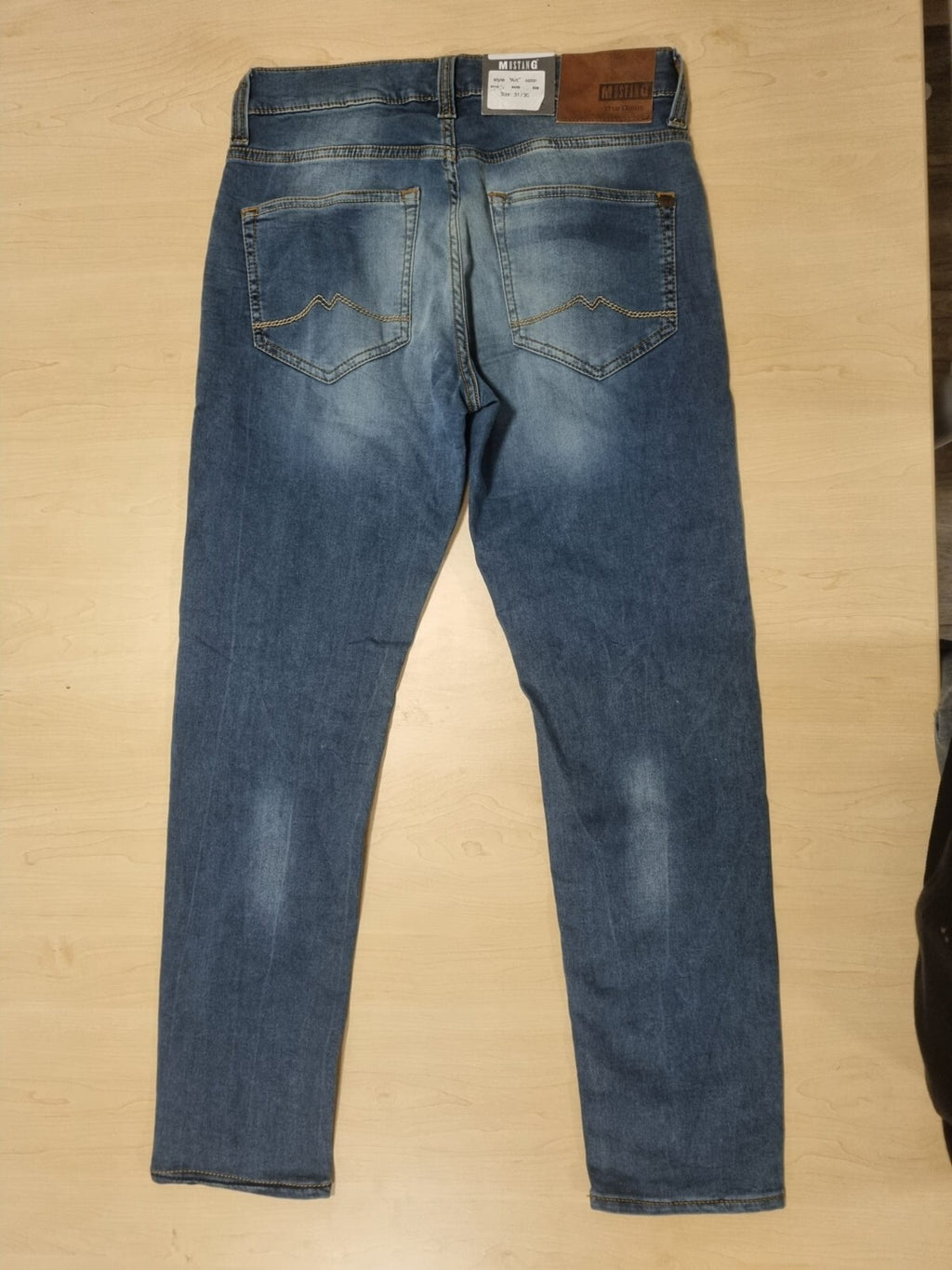 Mustang Herren Jeans Oregon Tapered K W31 L30 - Slim Low Tapered 1001902 5000 D4