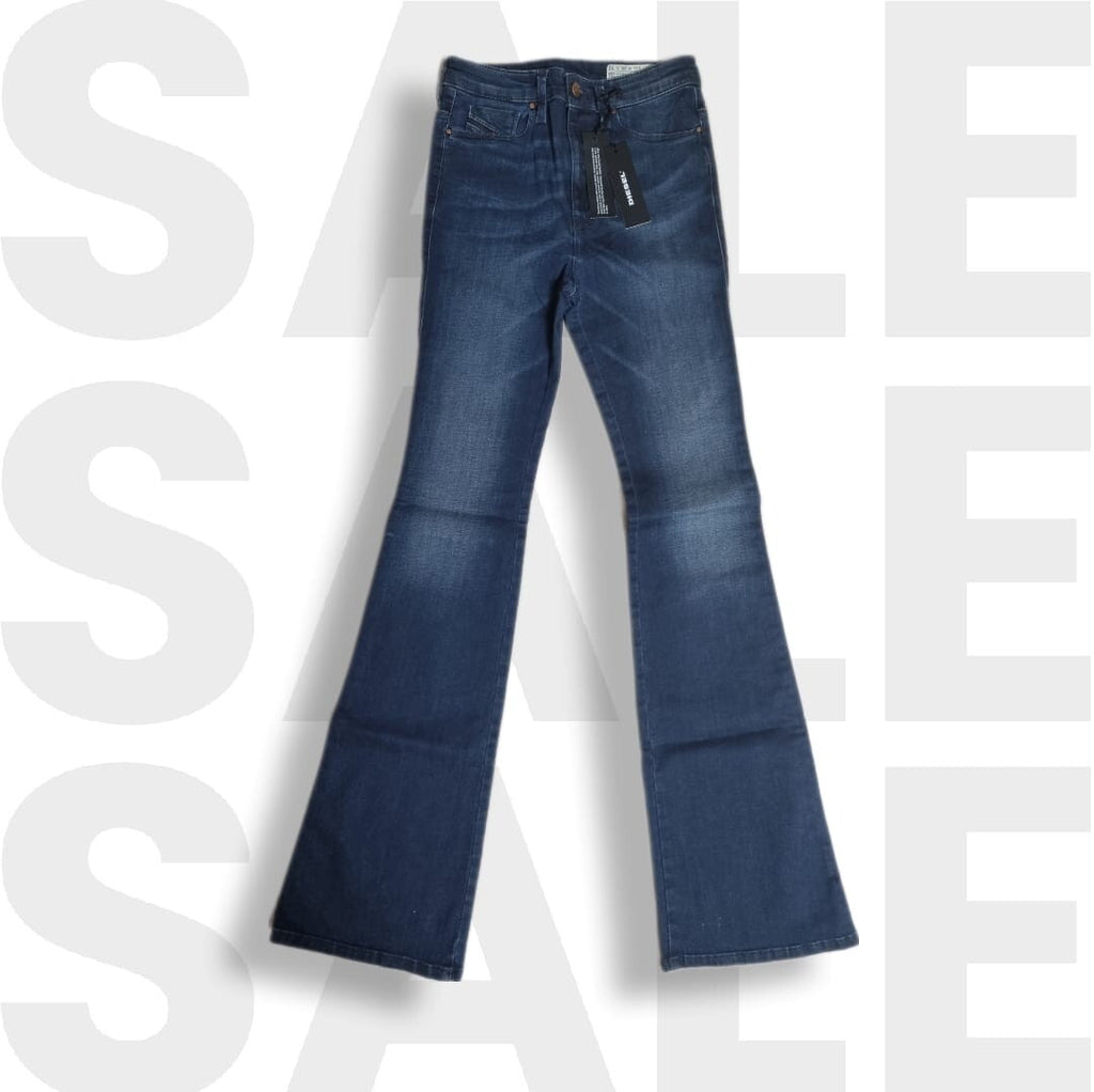 Diesel Damen Jeans Skinzee-Flare H Denim Hosen W25 L32 Jeanshose für Frauen