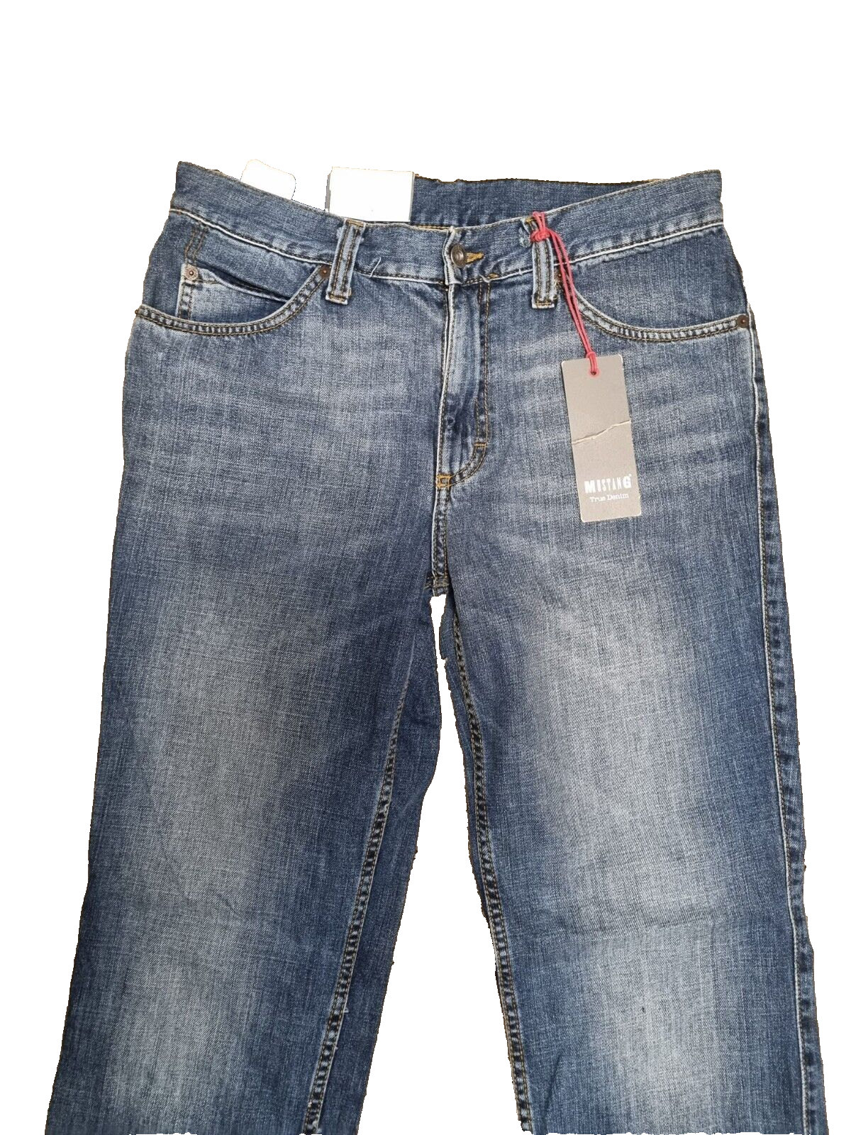 MUSTANG Herren Jeans Oklahoma W33 L32 Slim Medium Straight Blau 1004251 BR2E2