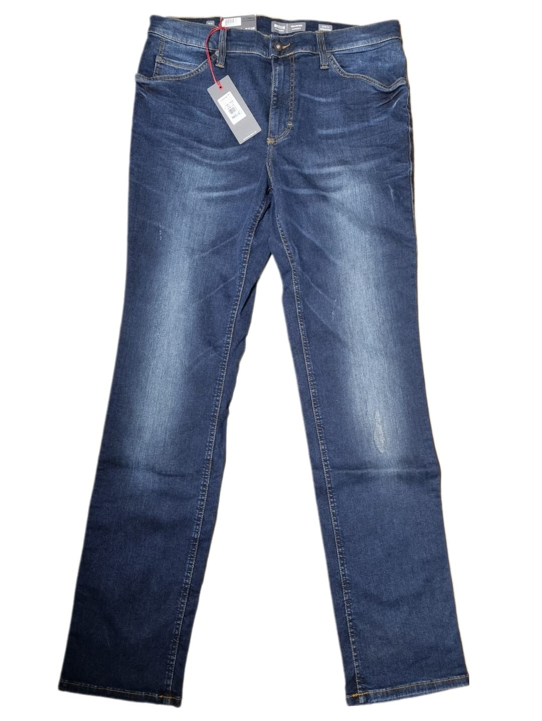 MUSTANG Herren Jeans Tramper Tapered W36 L36 Dunkelblau Jeanshose BR2E1