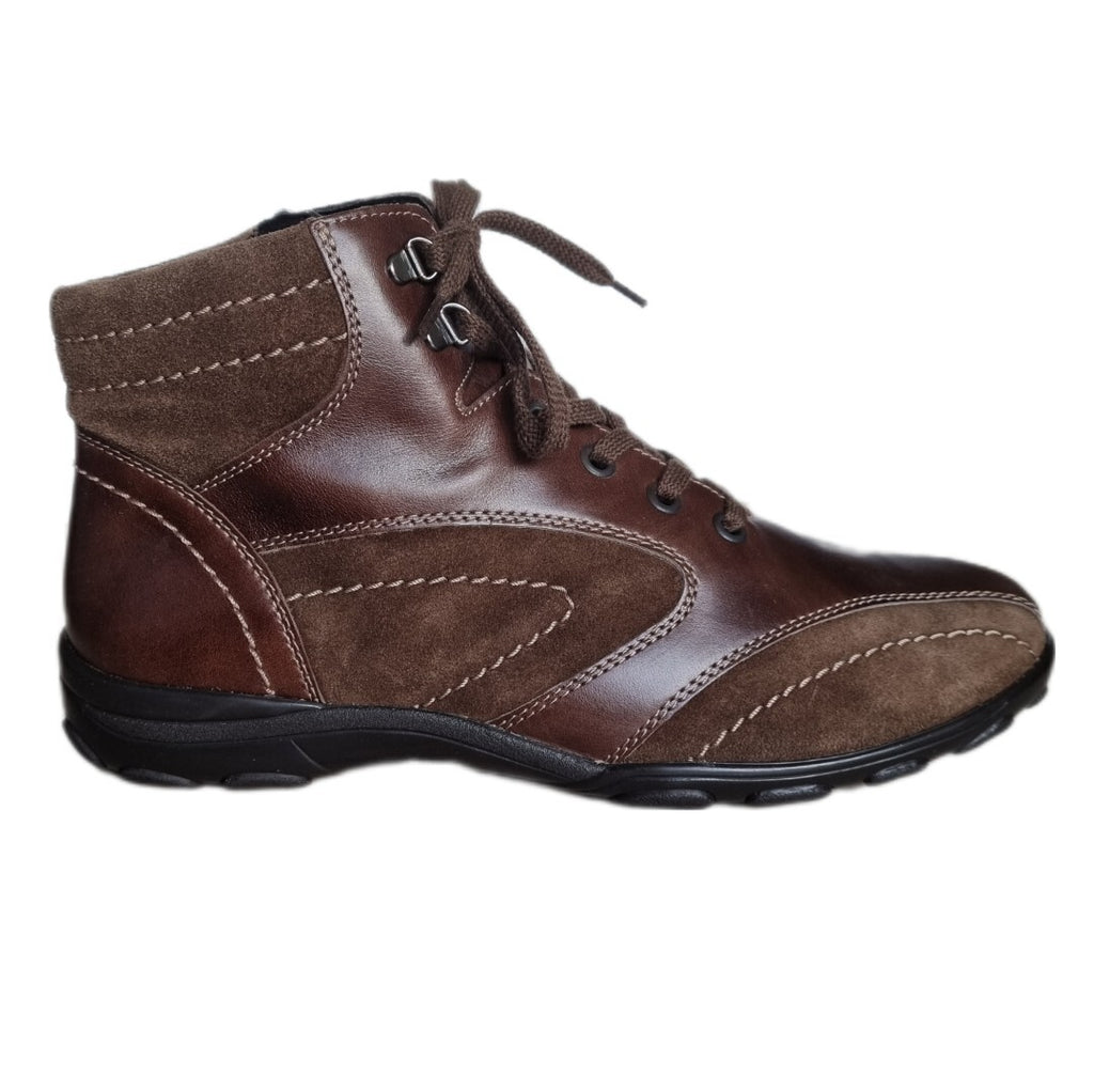 SEMLER Damen Sneaker KATJA-St Women Schuhe Sneakers Leder Nappa Kalbvelour Taupe