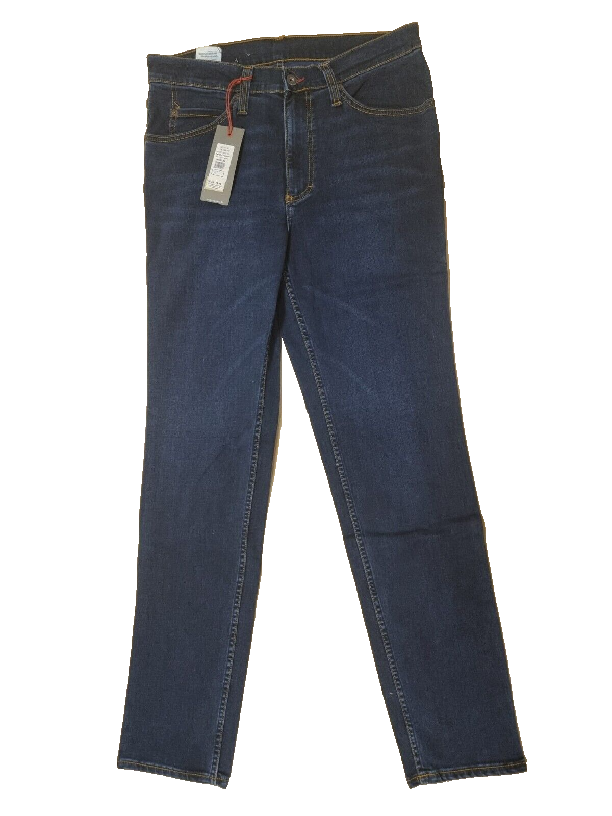 MUSTANG Herren Jeans Tramper Tapered W33 L34 Slim Medium Tapered Blau Denim D6