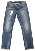 MUSTANG Herren Jeans Oregon Tapered W33 L32 | Slim Fit | Blau Denim Hose | BR3E1
