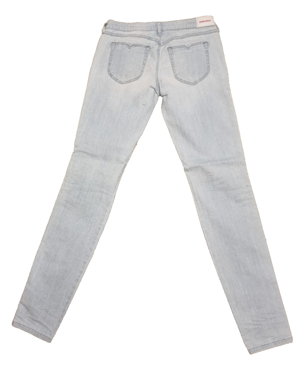 DIESEL Damen Jeans Gracey W29 L34 Super Slim Skinny Low Waist Hellblau 0689L  M5