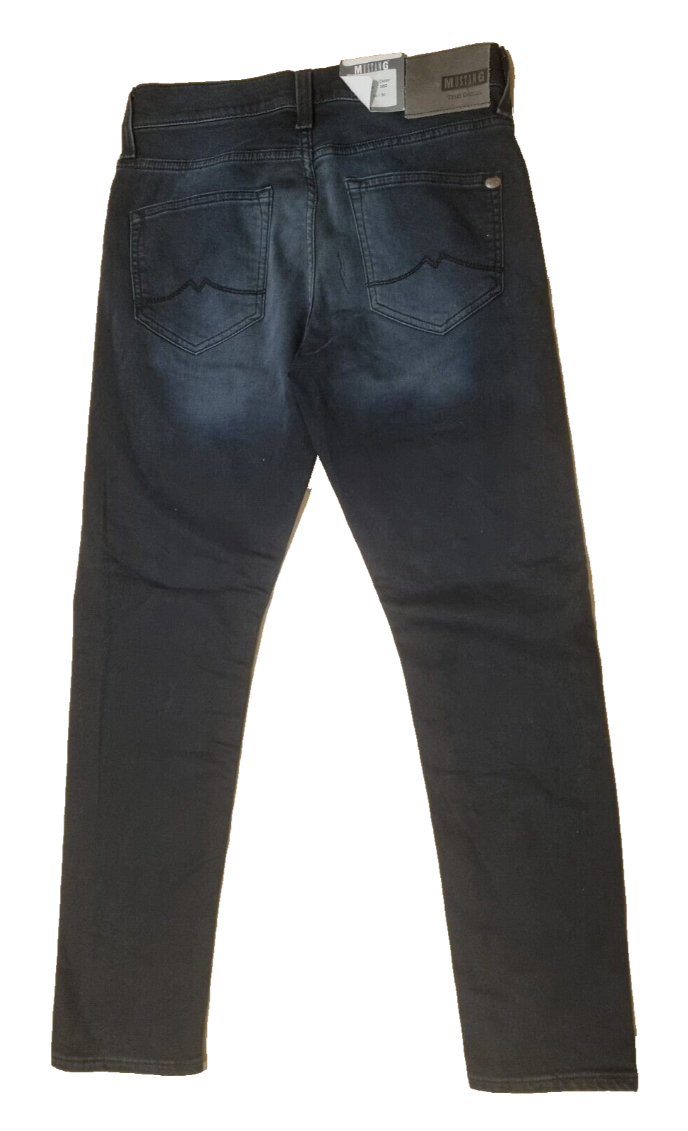 Mustang Herren Jeans Oregon Tapered K W30 L30 Slim Low Tapered - Dunkel Blau D4