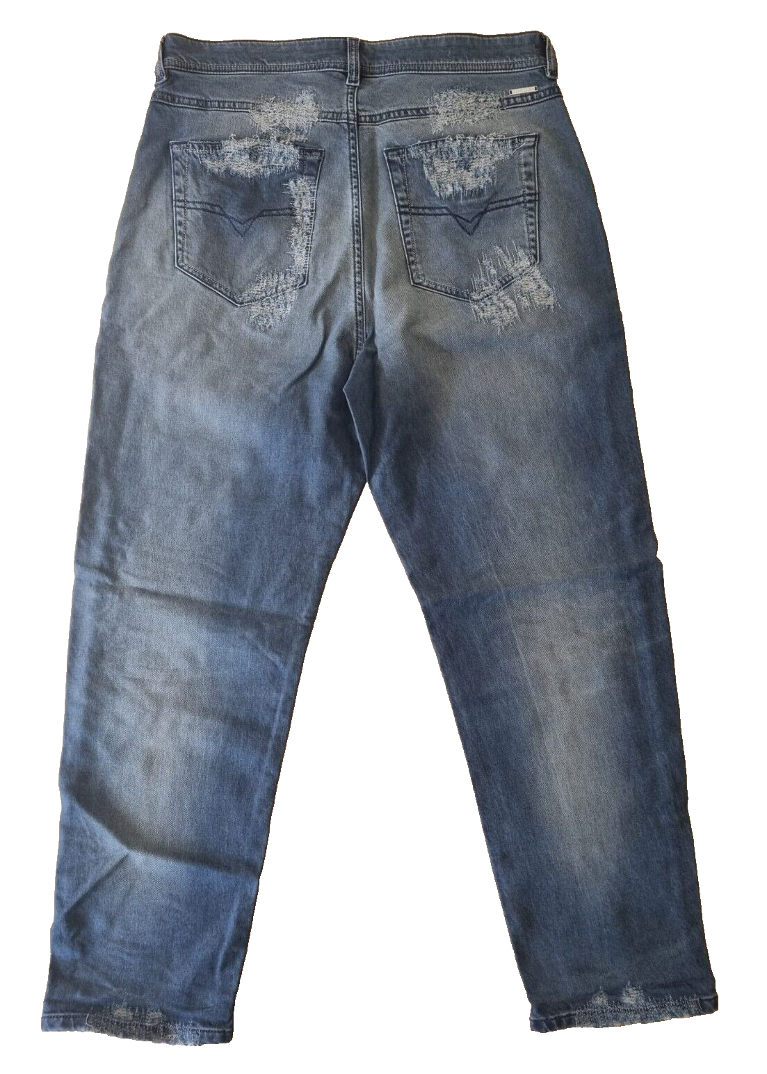 DIESEL Damen Jeans Carrot Chino W27 | 00SN8G 0672L, Rarität, Blau, Exklusiv E6