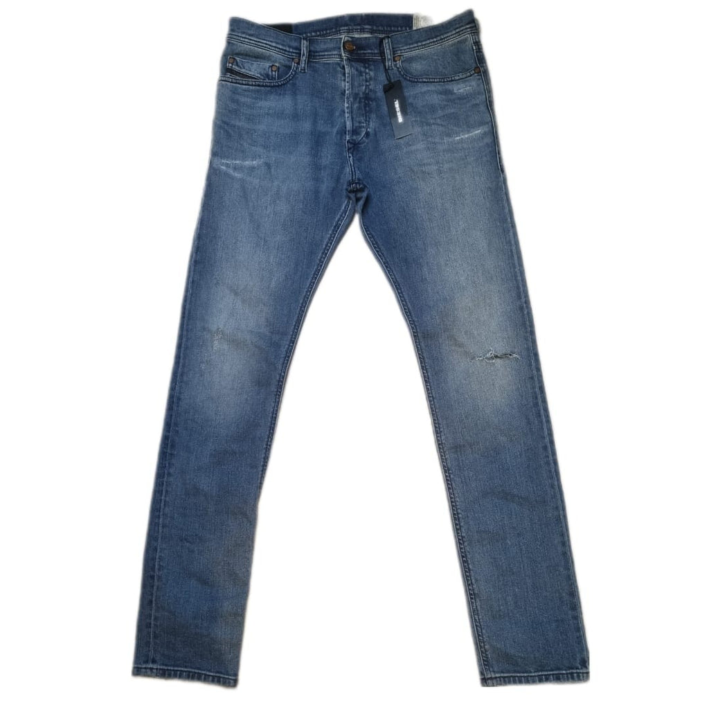 Herren Jeans DIESEL TEPPHAR W32 L32 Slim Carrot Blau 084VI Hose