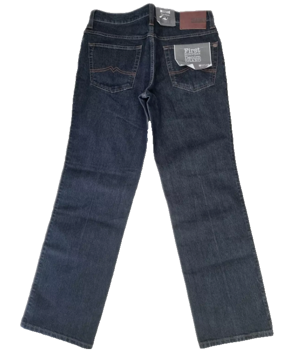 MUSTANG Herren Jeans Tramper W33 L32 Blau | Perfektes Weihnachtsgeschenk! BX1