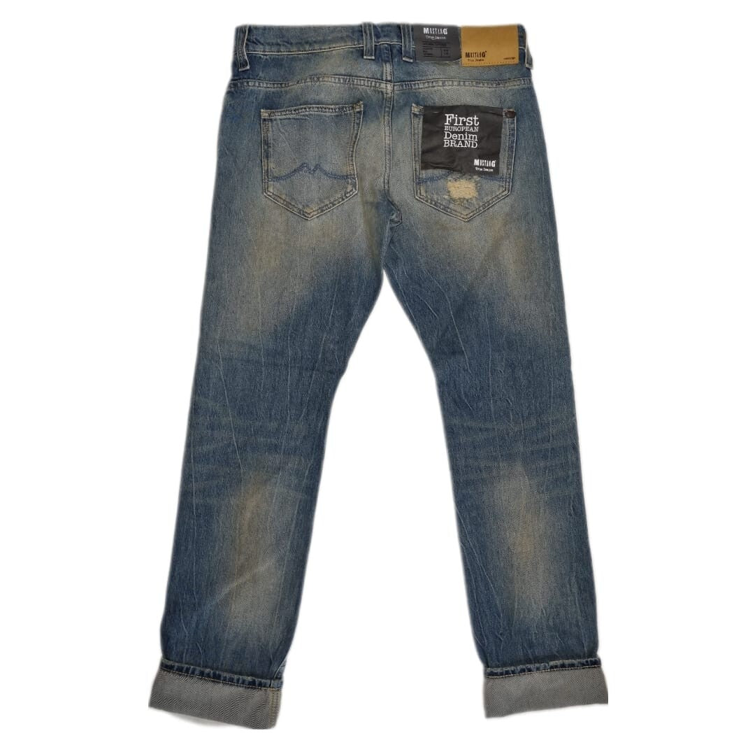 Mustang Herren Jeans Chicago Tapered Comfort High Tapered Modern 1005646 312