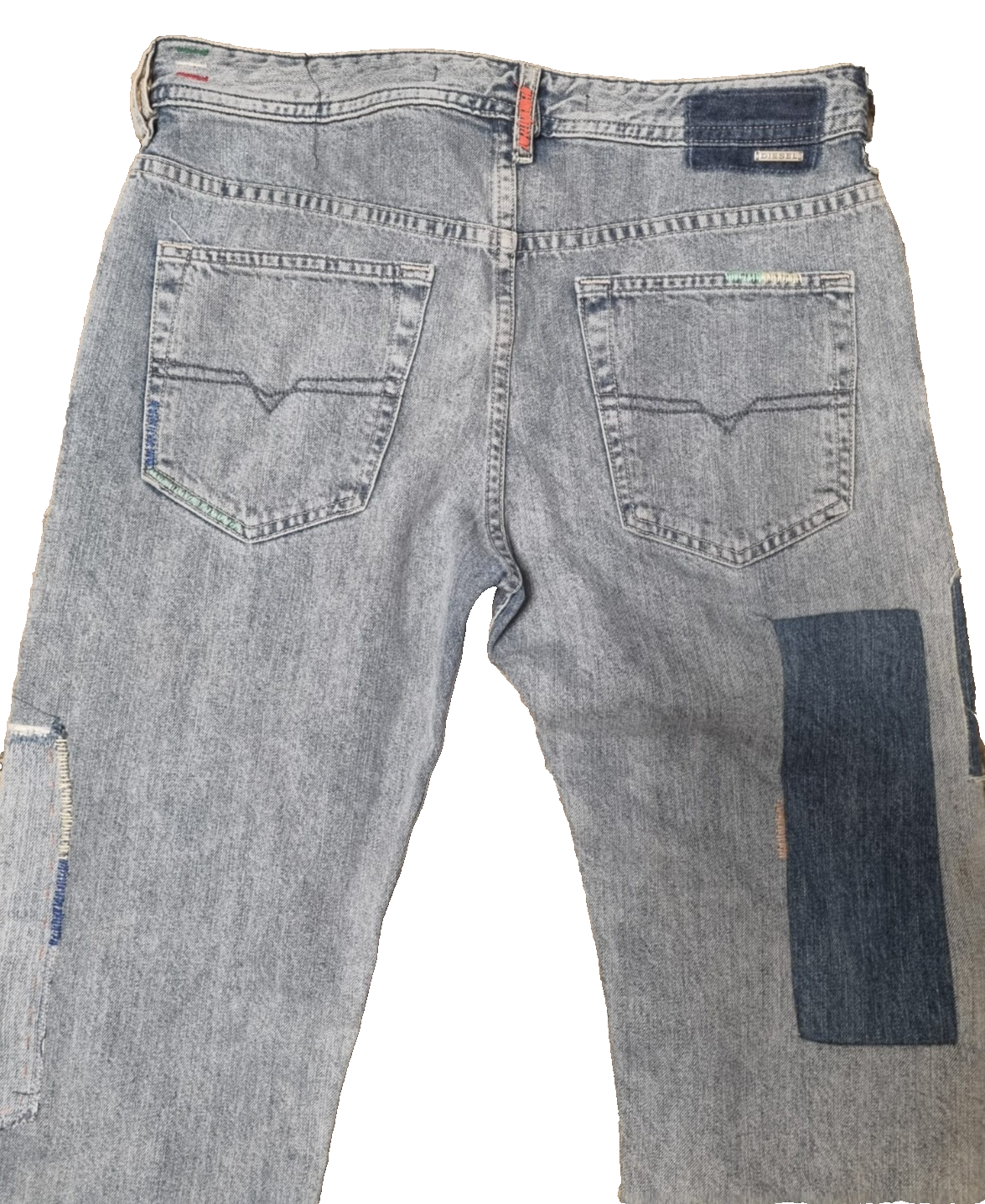 DIESEL Herren Jeans BUSTER W30 L30 Regular Slim Tapered Limited Edition Blau K4