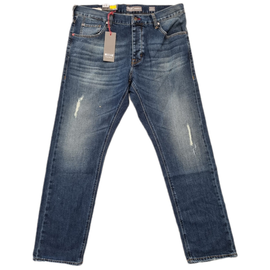 Mustang Herren Jeans Bonneville 1003600 W34 L32 Mens Pants Jeanshose BR2B3