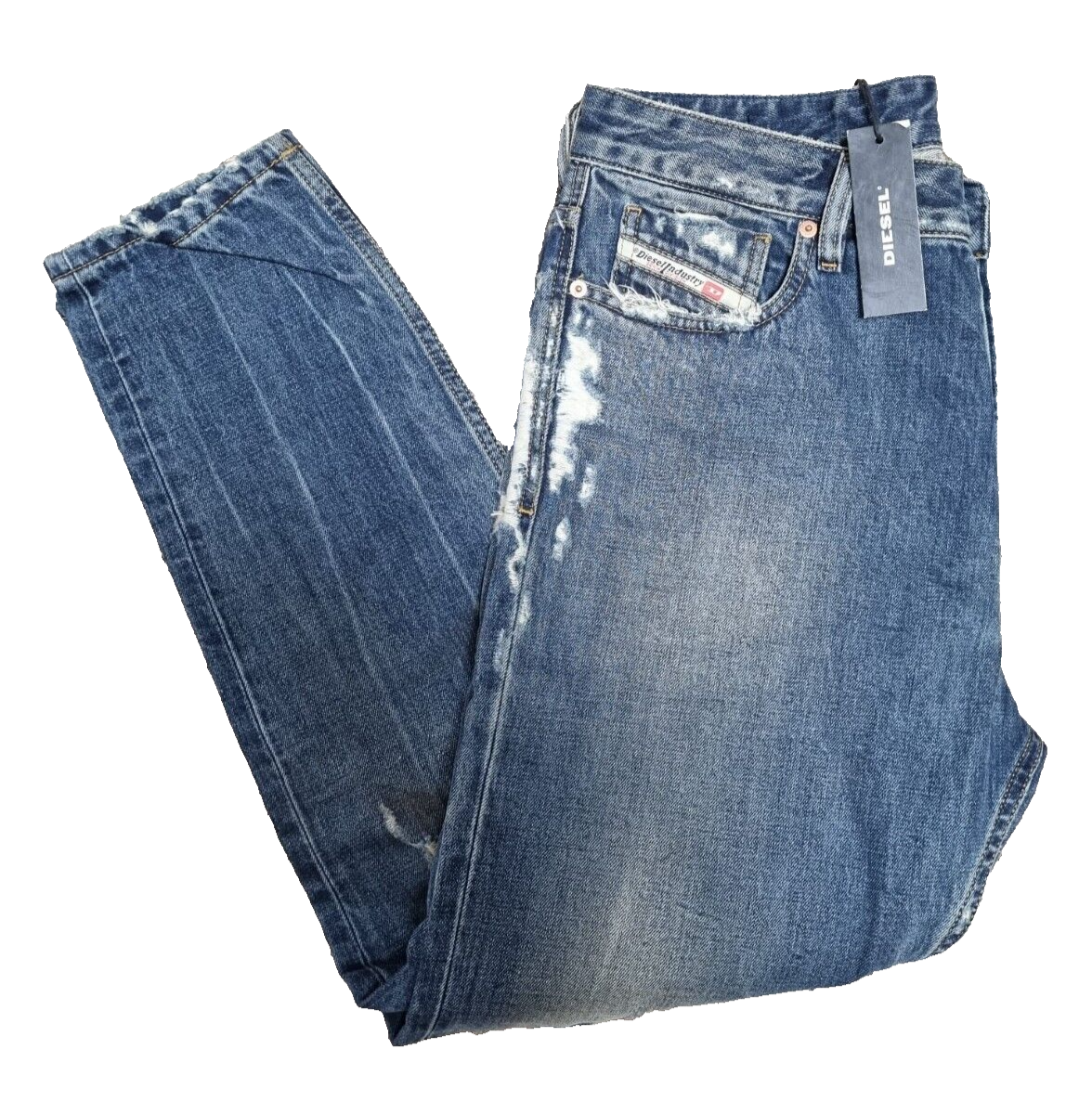 DIESEL Herren Jeans Narrot-XP W32 L32 | 084ZM Comfort Carrot Fit Blau T1-4