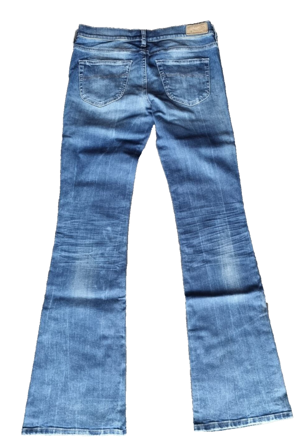 DIESEL Damen Jeans Louvboot W32 L32 Stretch Slim Bootcut Low Waist Jeanshose