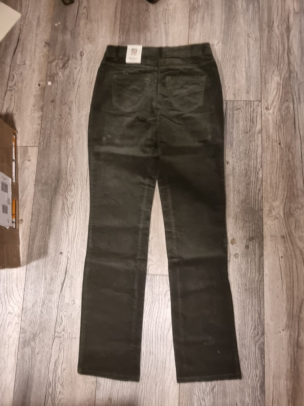 HIS Damen Jeans Madison 36/33 Comfort Fit Hunter Grün BX1
