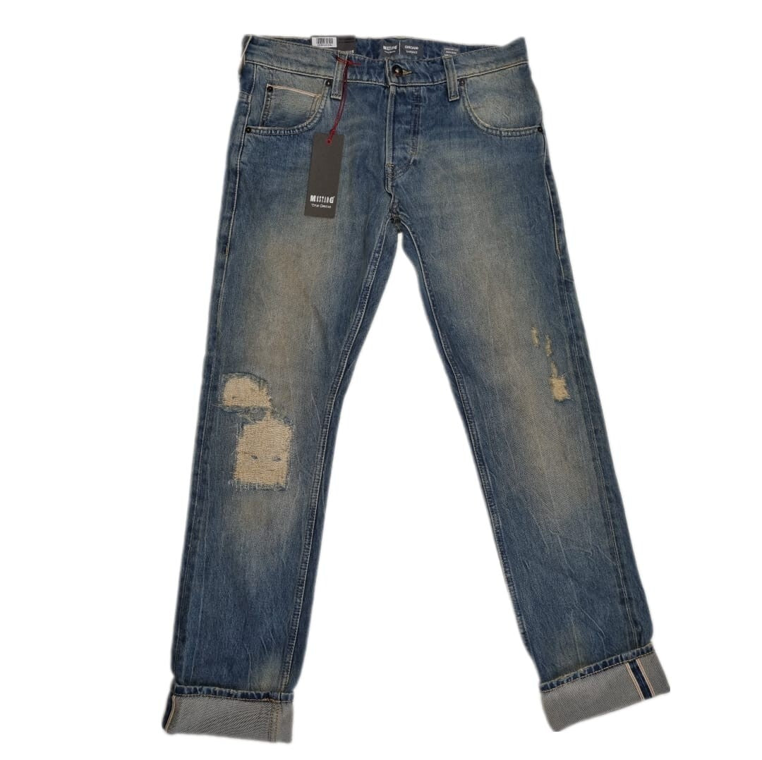 Mustang Herren Jeans Chicago Tapered Comfort High Tapered Modern 1005646 312