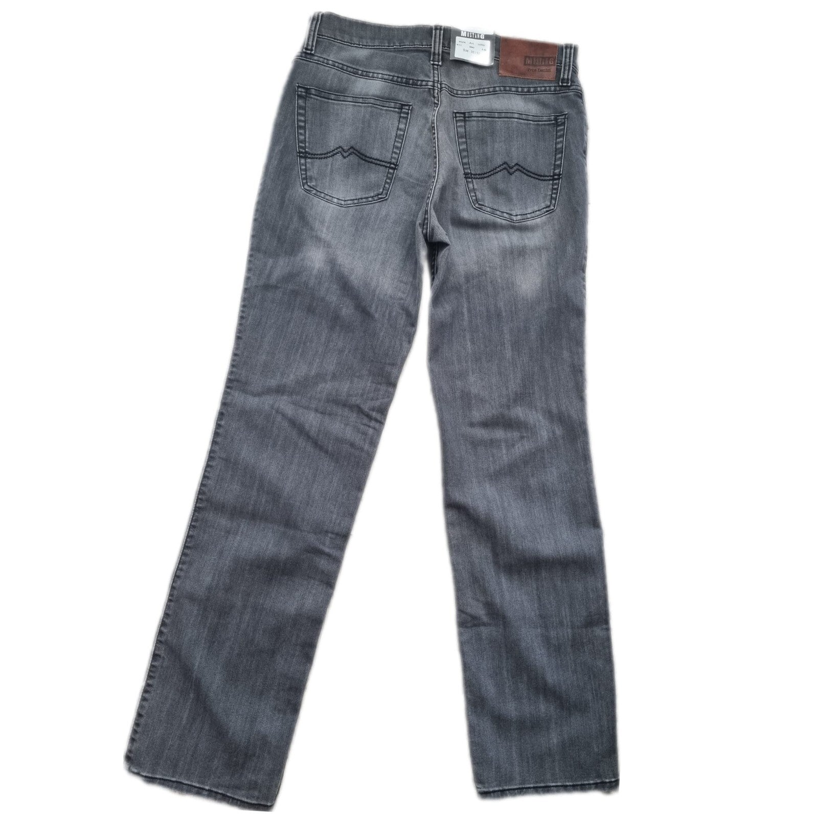 MUSTANG Oklahoma Herren Jeans 1004251 Denim Jeanshose W33 L32 Slim Medium BR1E3