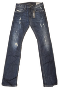 Diesel Herren Jeans Thavar W27 L30 – Slim-Skinny Fit – Modell 00SKSO R844T BR3E1