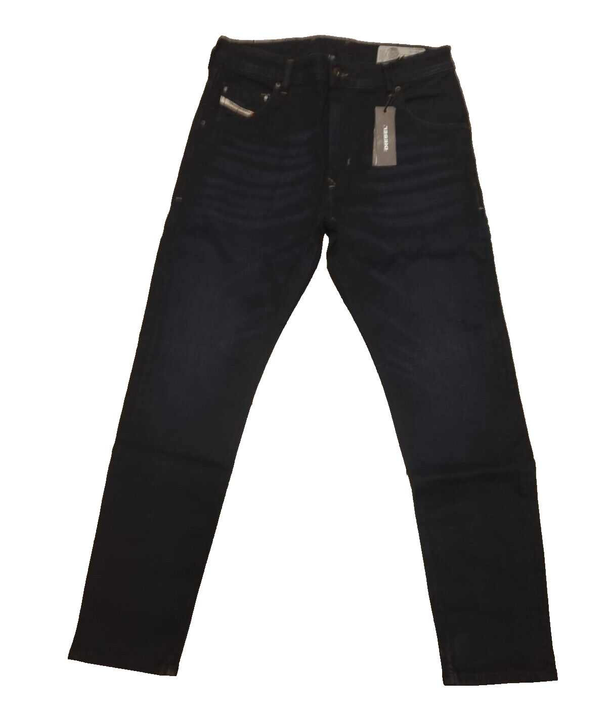 DIESEL Herren Jeans Thavar OR84A Schwarz W31/L30, Slim Skinny Fit