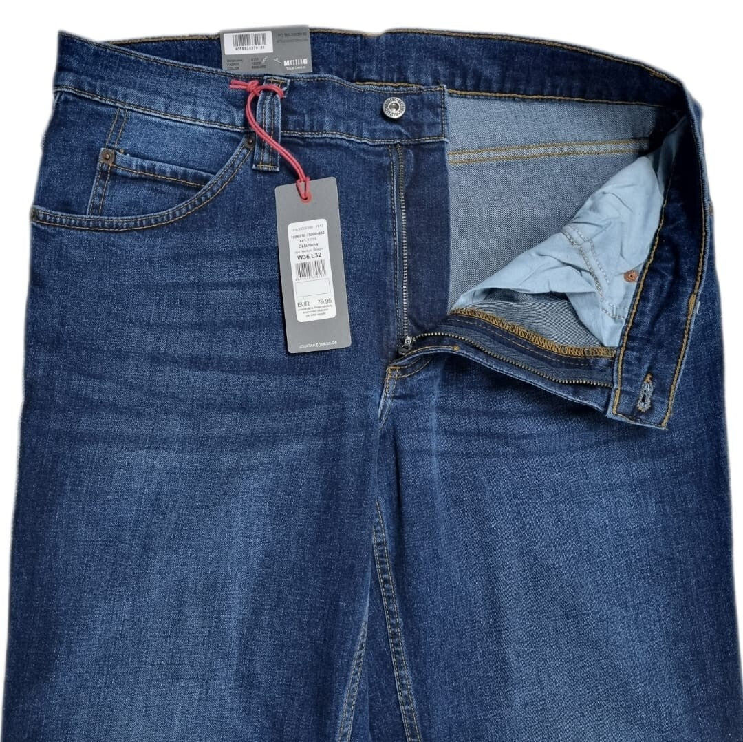 Mustang Herren Jeans Oklahoma Slim Medium Straight 1006270 5000 882 - W36 - W40