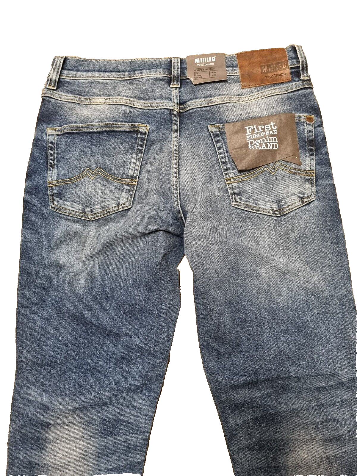 MUSTANG Herren Jeans Tramper Tapered W35 L32 Komfort und Stil für jeden Tag T3-2