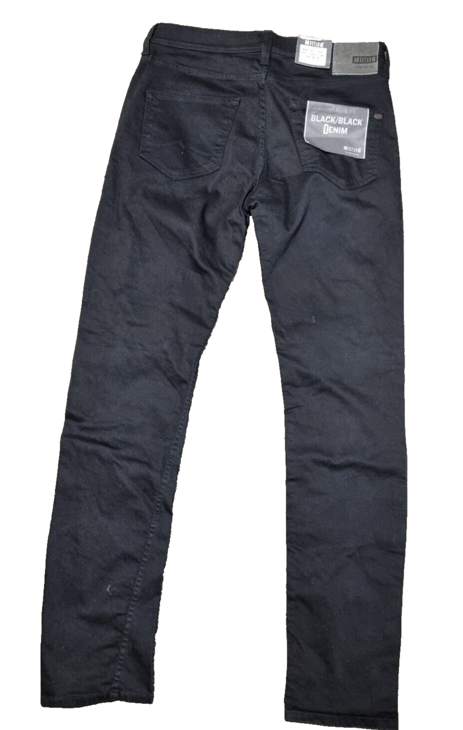 MUSTANG Herren Jeans Vegas W34 L36 Schwarz Slim Fit 1001874 Denim Jeanshose T1-5