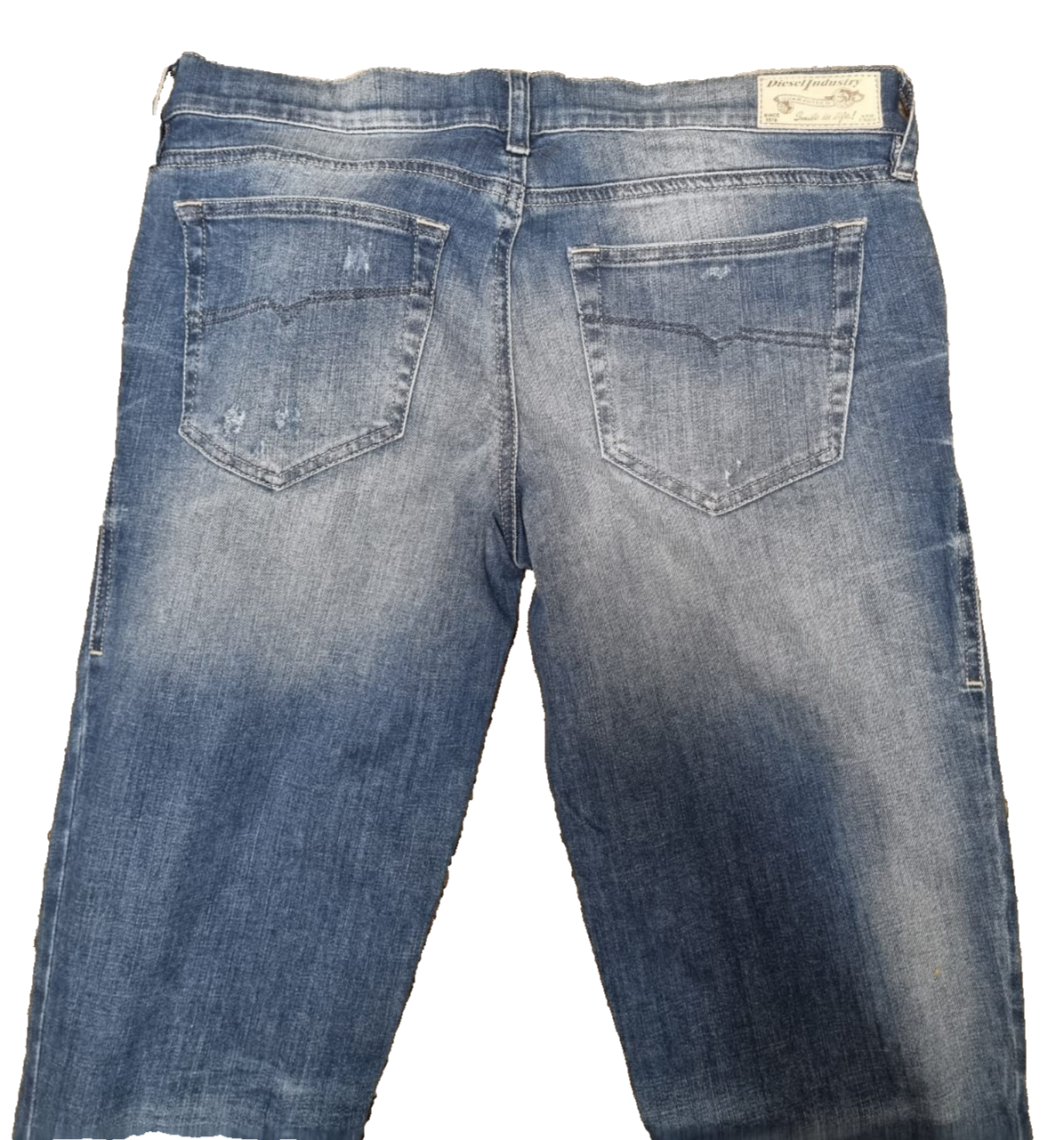 DIESEL Damen Jeans GRUPEE W30 L34 Blau Super Slim Skinny Low Waist Stretch K2