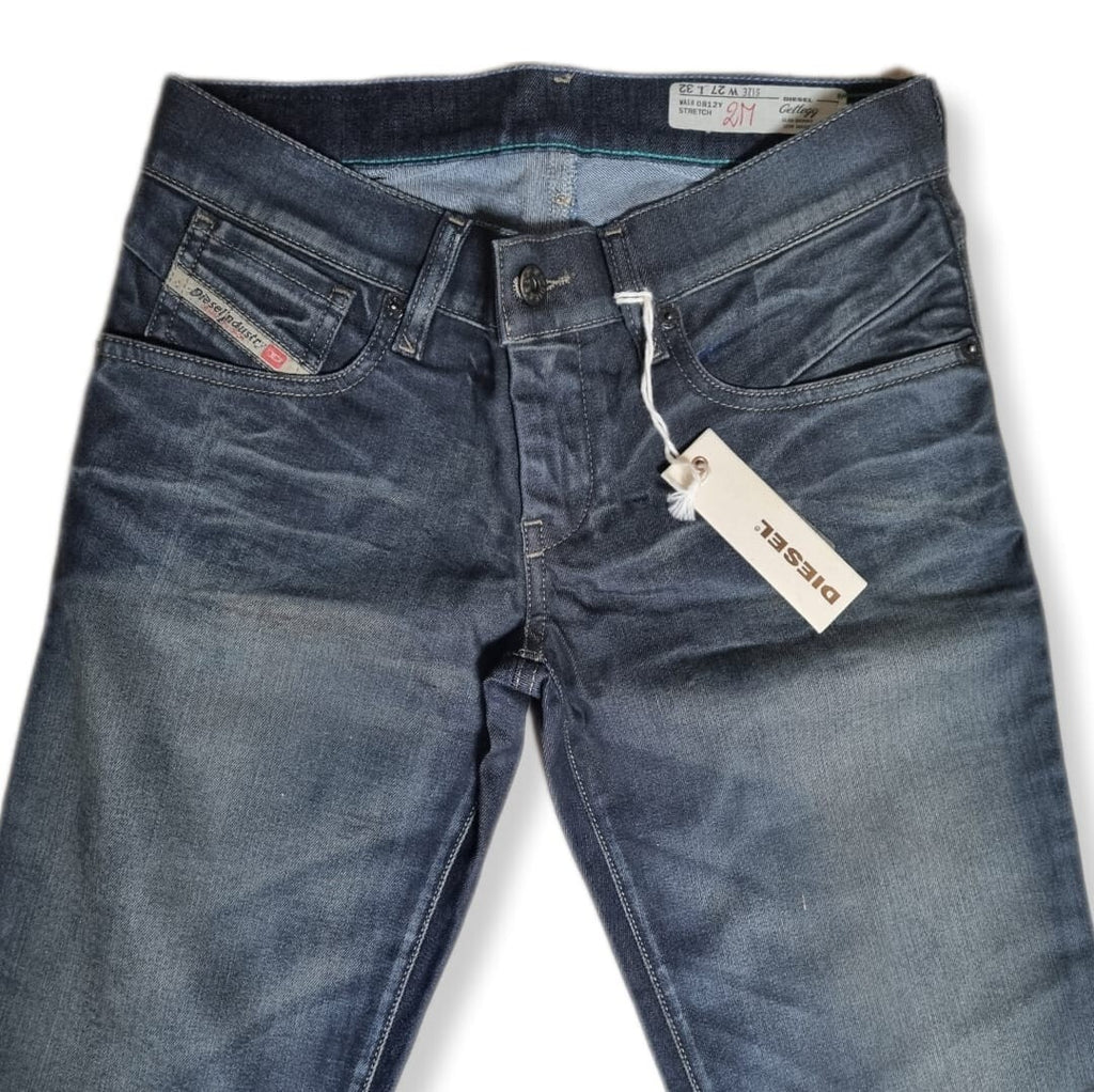 Diesel Damen Jeanshose Blau 00CSN 0812Y W27 L32 Slim Skinny Low Waist