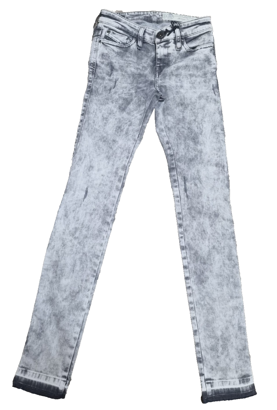 DIESEL Damen Jeans Skinzee-Low-C 00SY3Q 0679S Grau Stretch Super Slim W23 L30 M4