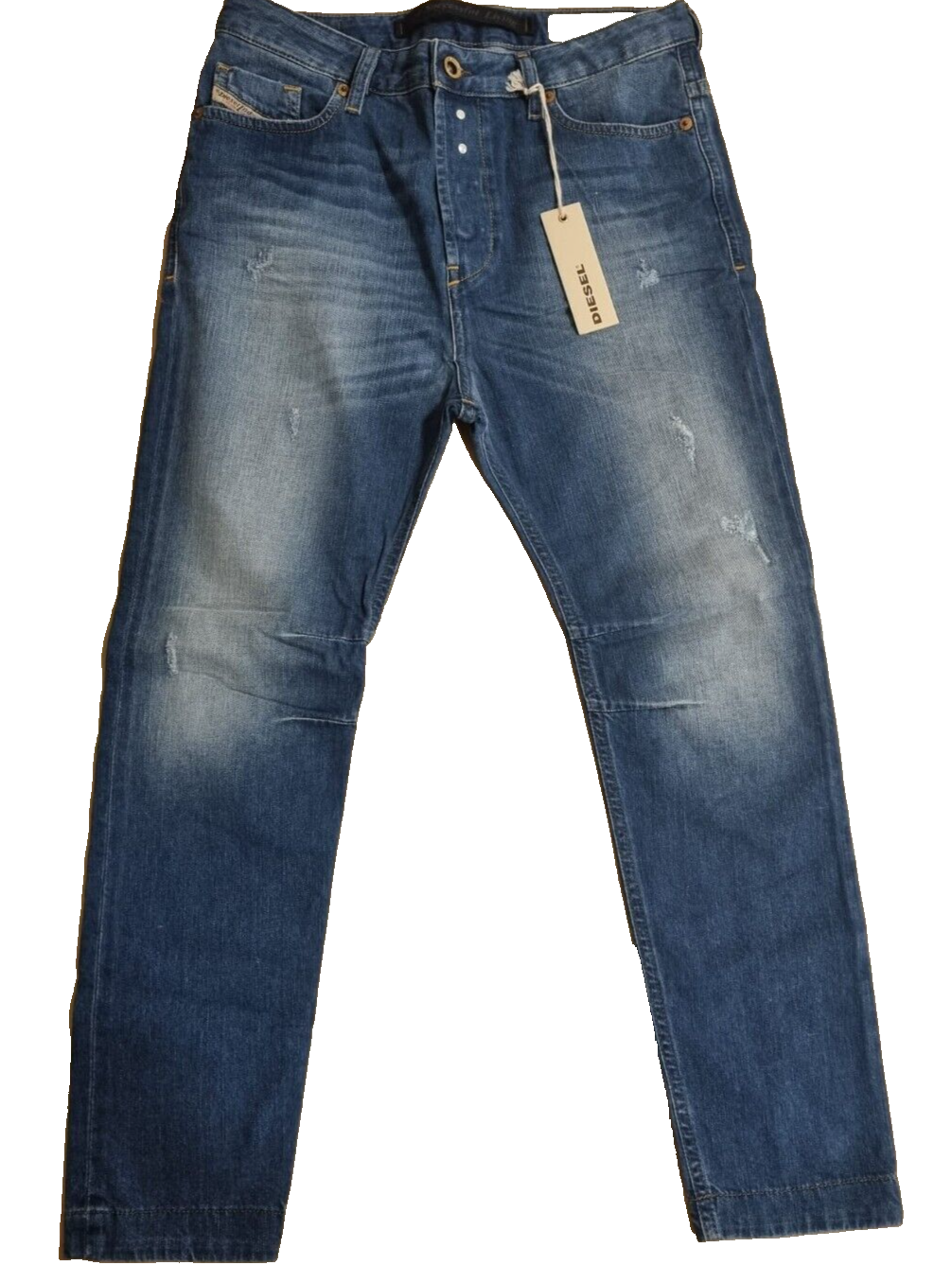 DIESEL Damen Jeans Eazee 00S8NC 0830W Relaxed Boyfriend Low Waist W26 L32 E5