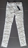 DIESEL Damen Jeans Dhary 00S594 084PG Weiß W25 W26 W27 W28 S Slim Sonderedition