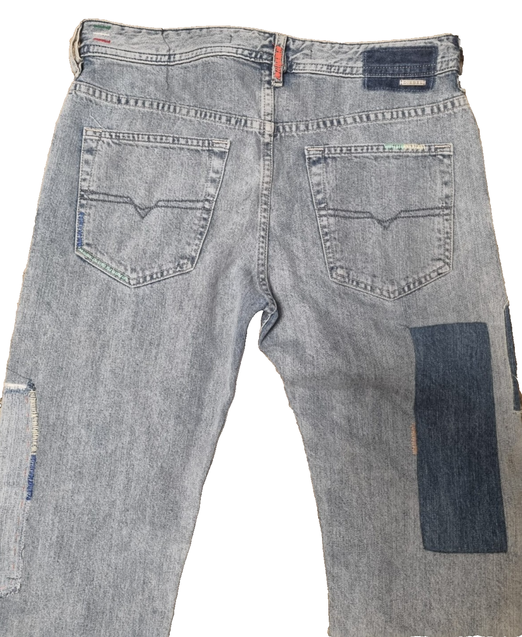 DIESEL Herren Jeans BUSTER W30 L30 Regular Slim Tapered Limited Edition Blau K4