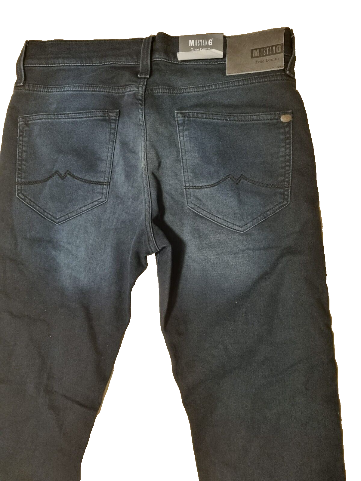 Mustang Herren Jeans Oregon Tapered K W32 L32 Slim Fit Low Rise - Dunkel Blau D4