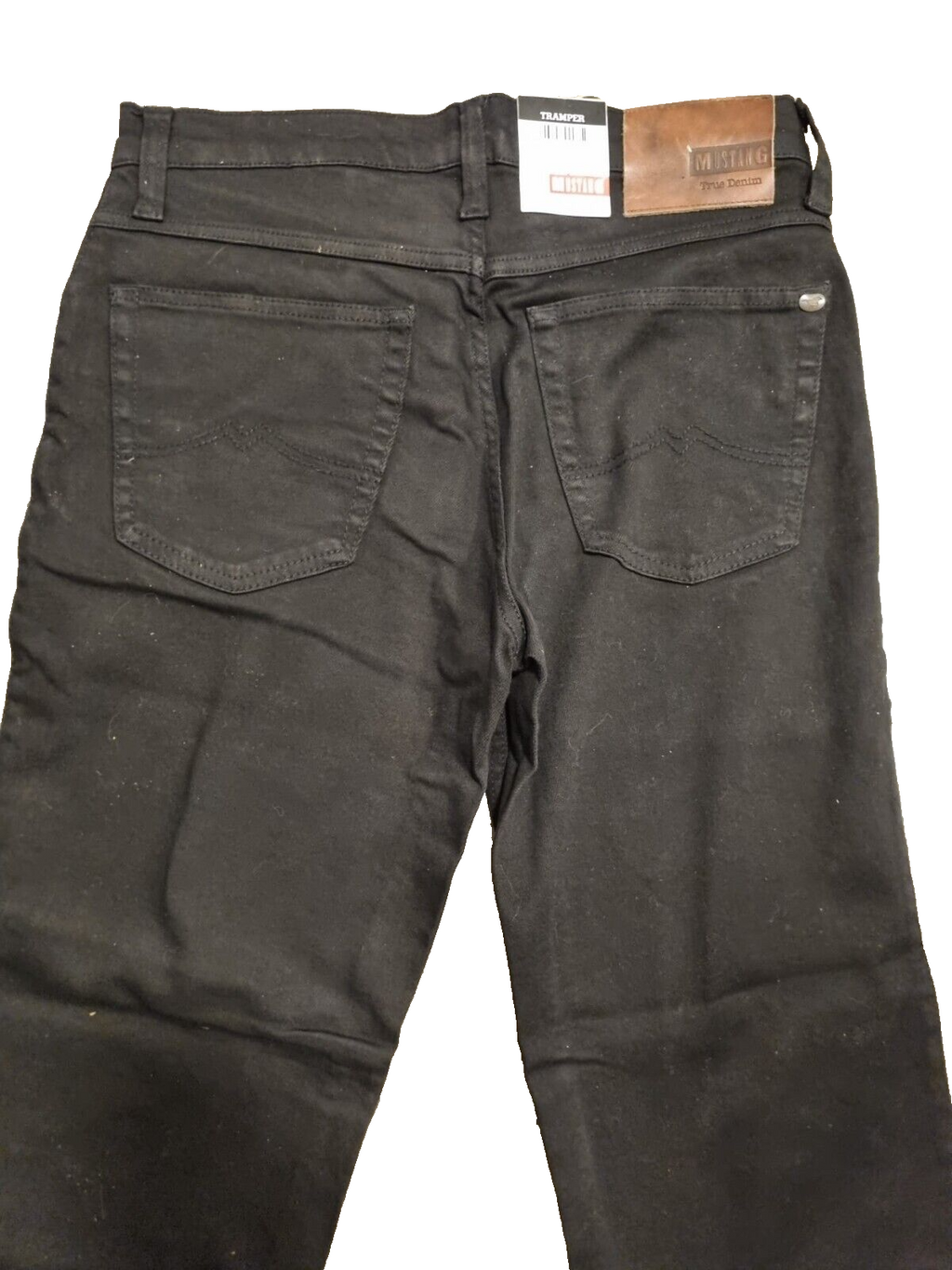 MUSTANG Herren Jeans Tramper W33 L30 Schwarz Slim Fit, Art. 1000358 940 E6