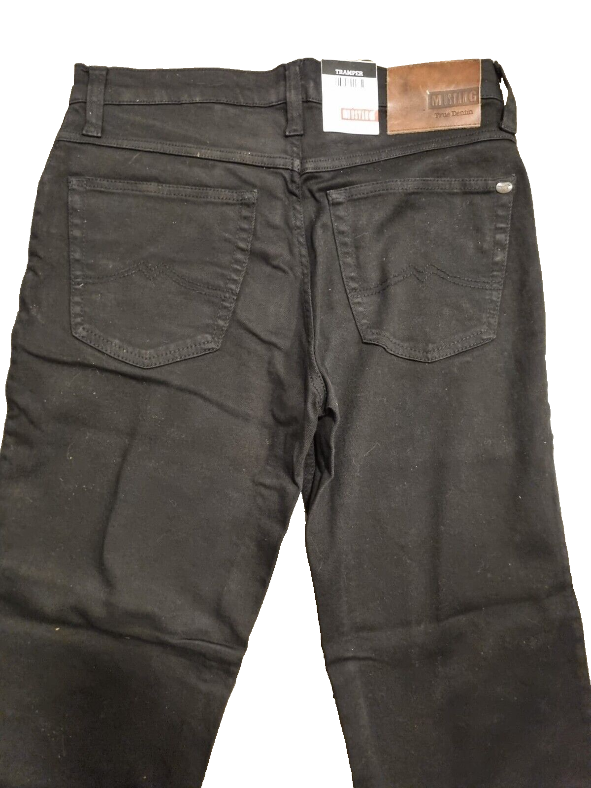 MUSTANG Herren Jeans Tramper W33 L30 Schwarz Slim Fit, Art. 1000358 940 E6