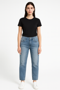 DIESEL Damen Jeans Belthy-Ankle 00SUKH084CU W23 L30 Blau | Slim Straight
