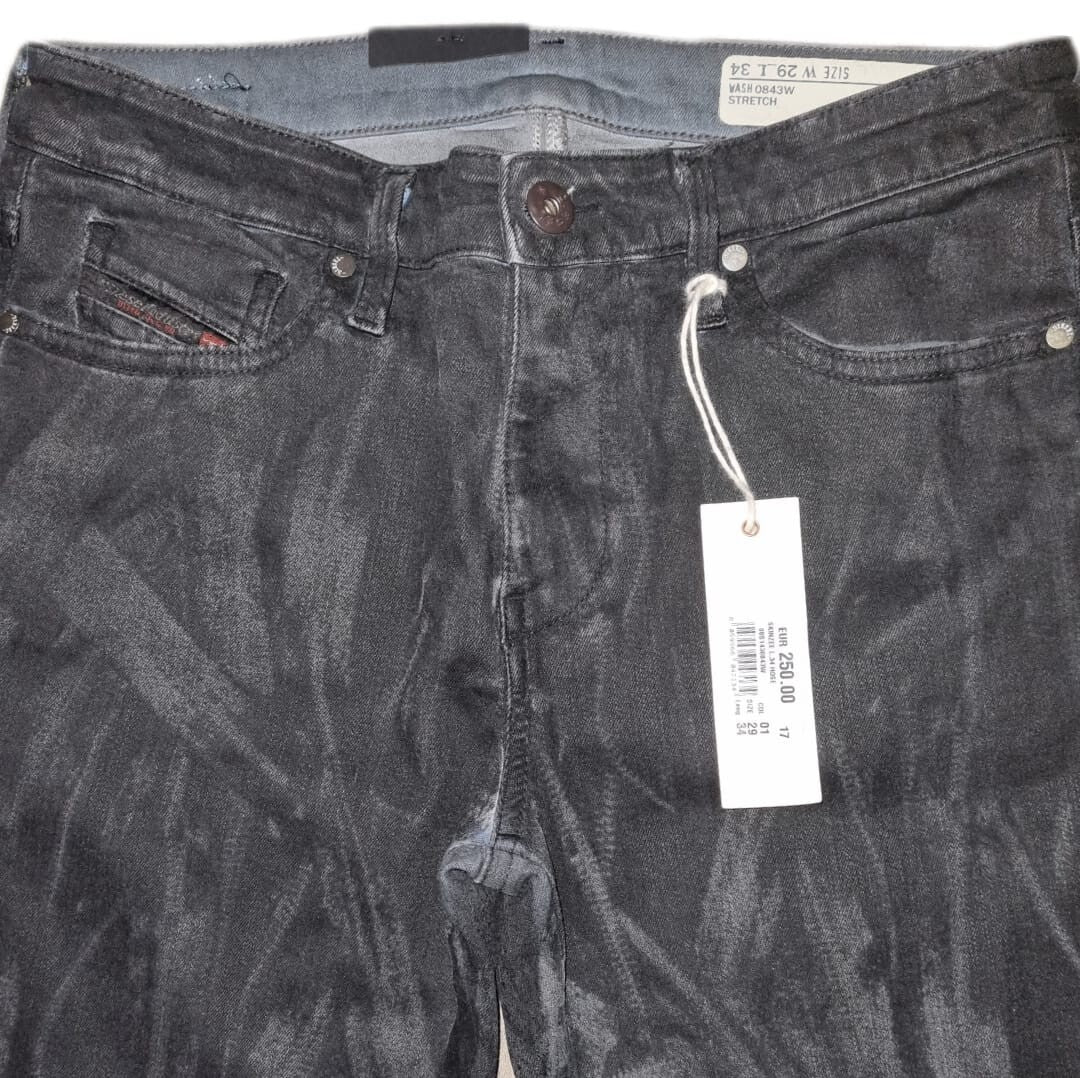 Damen Jeanshose Jeans Denim Mod. Skinzee Super Slim-Skinny Regular Waist 00S143