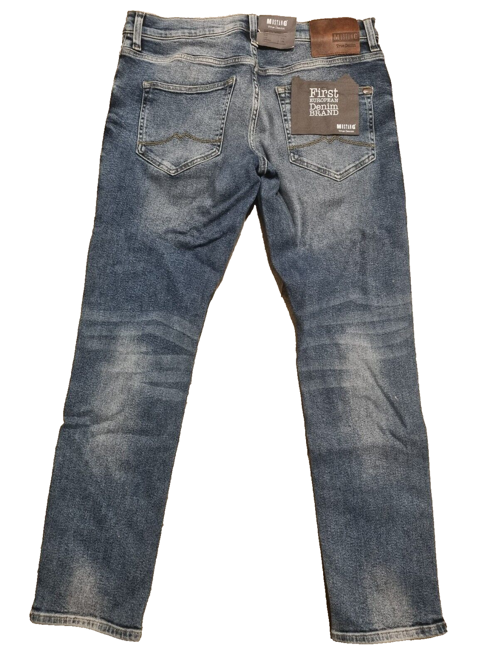 MUSTANG Herren Jeans Oregon Tapered Slim Fit Blau Modell 1005684 Stretch SLR6C3