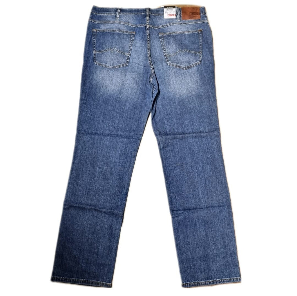 MUSTANG Herren Jeans Tramper Slim Medium Straight W42 L34 Blau BR2E1