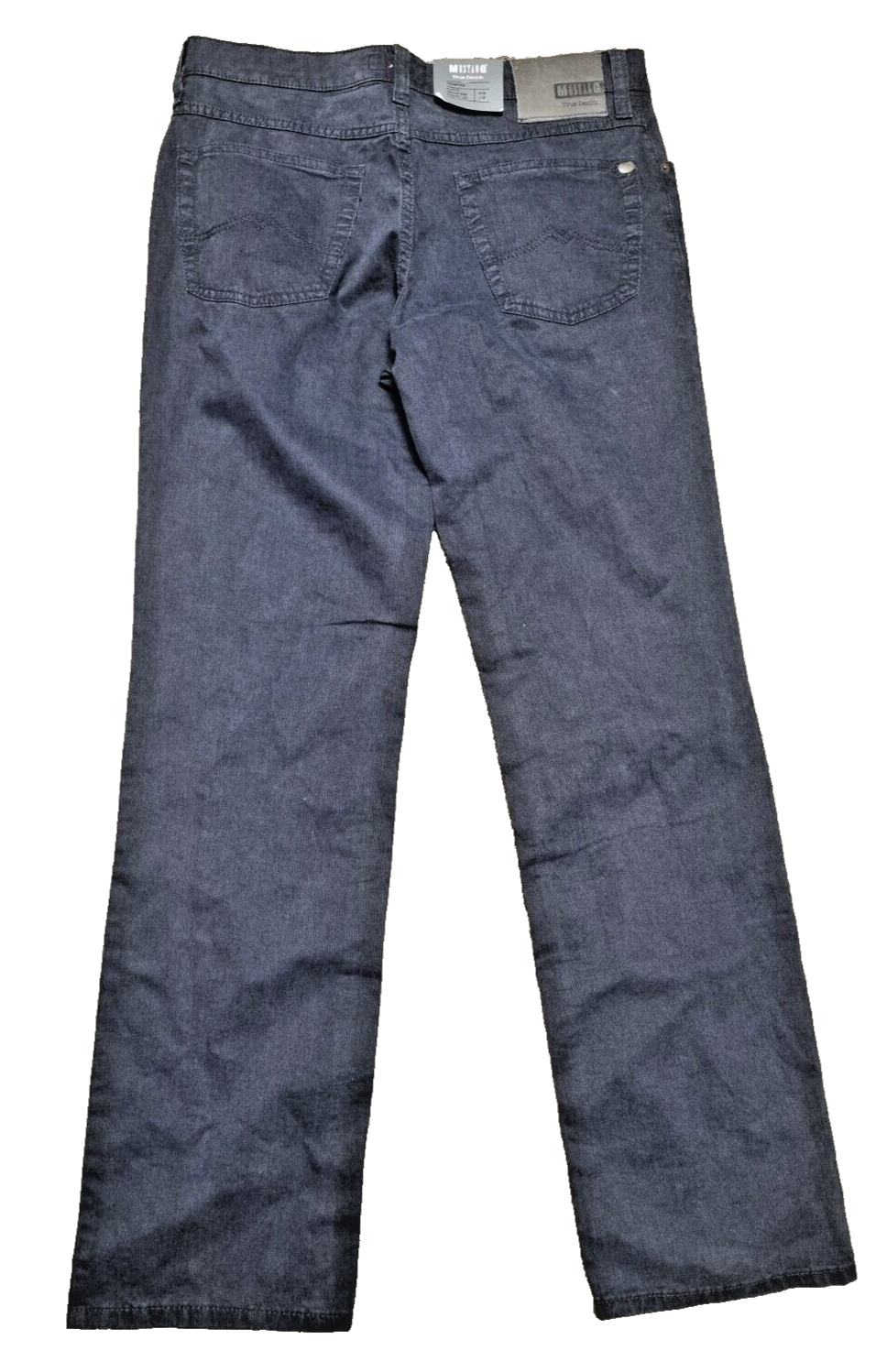 MUSTANG Herren Jeans Tramper Slim Medium Straight Dunkelblau W35 L34 BR1C3