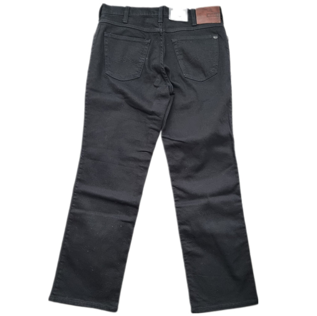 MUSTANG Tramper Herren Jeans Denim Schwarz W34 L32 Slim Medium 4000-940 BR1E3