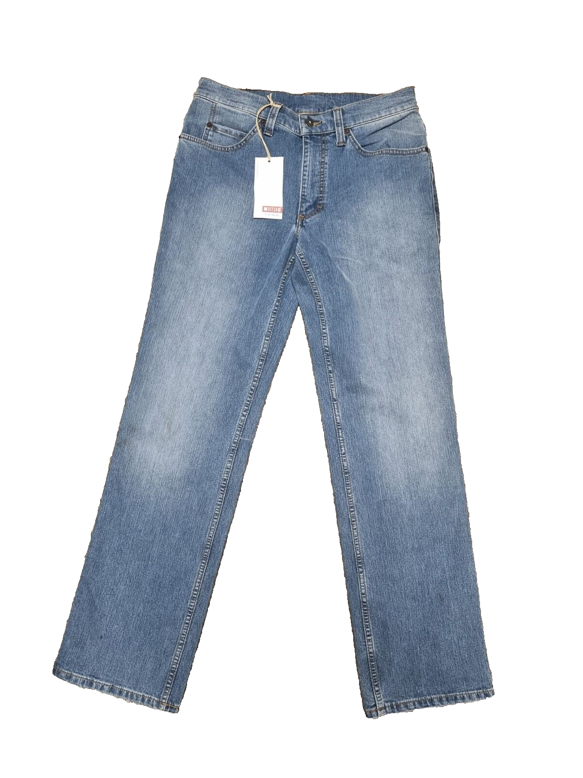 MUSTANG Herren Jeans Oklahoma W32 L32 Slim Fit Blau Stretch Denim Blau BR2E2